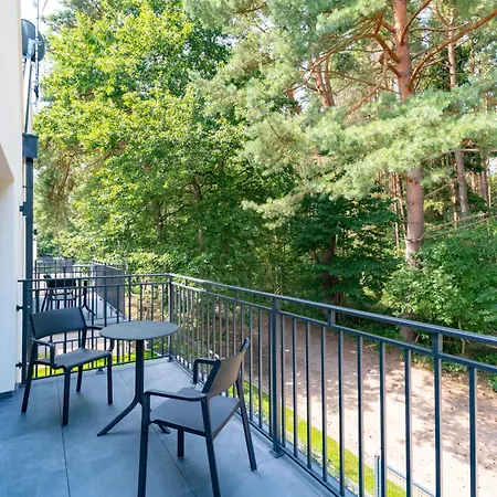 W Sam By Klif - Dwupoziomowy Z 2 Sypialniami Balkonem Widokiem Na Las, Parkingiem *