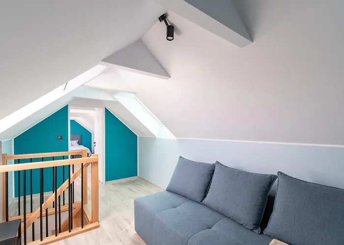 W Sam By Klif - Dwupoziomowy Z 2 Sypialniami Balkonem Widokiem Na Las, Parkingiem Lägenhet *