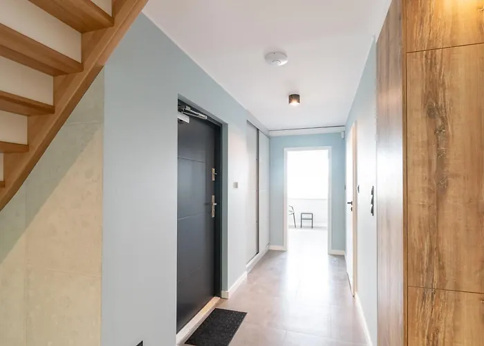 W Sam By Klif - Dwupoziomowy Z 2 Sypialniami Balkonem Widokiem Na Las, Parkingiem Lägenhet *