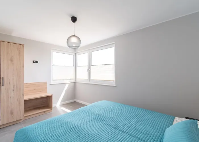 W Sam By Klif - Dwupoziomowy Z 2 Sypialniami Balkonem Widokiem Na Las, Parkingiem